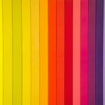 Colorful rainbow striped pattern ideal for creative design projects.